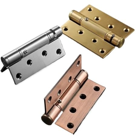 Cerniera a chiusura automatica for porta invisibile Chiudiporta a molla for porta in legno scuro Posizionamento con rimbalzo automatico for il miglioramento della casa(Black)