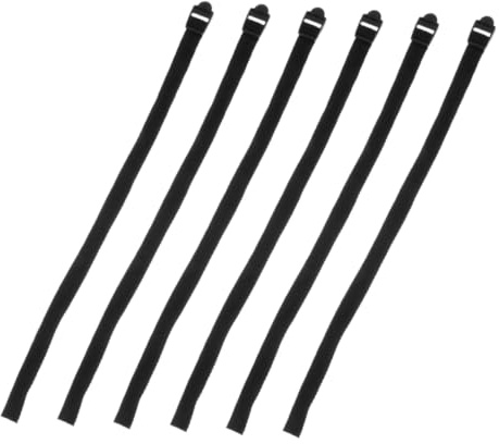 NULYLU Lot de 6 Sangles de Remplacement en Nylon pour Dragonnes de Bâtons de Ski Randonnée, Ajustables, Offrant Un Soutien Renforcé et Réduisant la Fatigue des Poignets Usage Quotidien