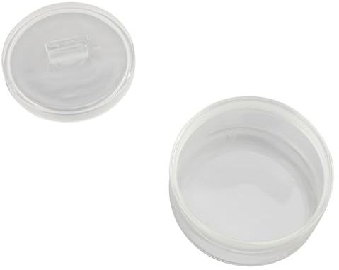 Yinhing Barattolo per il Lavaggio dell'olio dell'orologio Vaso in Vetro Addensato per la Manutenzione del Movimento 'orologio Conservazione Portatile per la Riparazione Professionale 'orologio