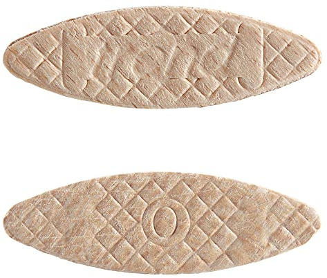 Trend 1000pcs Beechwood Joining Biscuits (No. 0) for Woodworking and Furniture Framing, BSC/0/1000 | Ideal For Furniture Framing And Precision Joinery, With Strong Beechwood And Accurate No. 0 Size, BSC/0/1000
