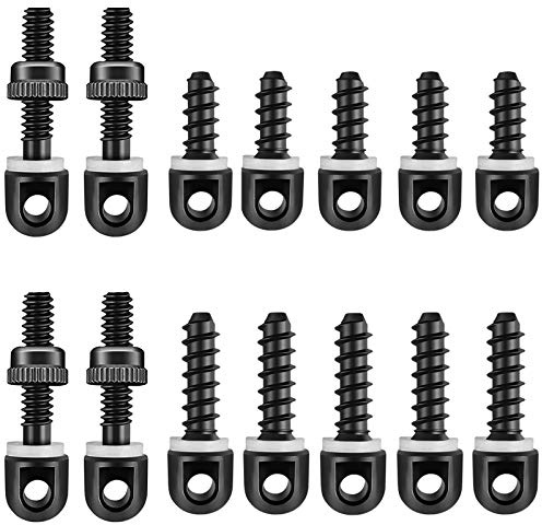 Anovo Sling Swivel Studs Set, Wood Bolt Screw Studs Crossbow Sling Screw