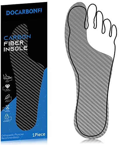 Morton´s Extension Orthotic,Plantilla de fibra de carbono de recuperación, 1 pieza, inserto de soporte de pie muy rígido para dedos de Morton, dedo del pie de césped, artritis, Hallux Rigidus, dolor