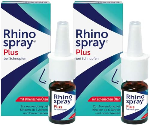 Rhinospray Plus bei Schnupfen mit Feindosierer 2 x 10 ml