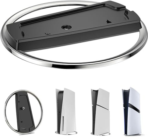 LOKYOYO Vertikalt stativ för PlayStation 5 Slim och PlayStation 5 Pro, stabilt vertikalt stativ för PS5 Slim/PS5/PS5 Pro-konsol, verktygsfri installation