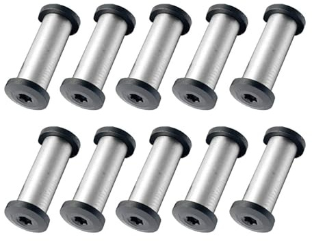 10 St. Messergriff Messergriffstifte Nieten Mutter Schraube Befestiger(M4*19)