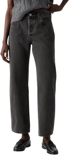 Levi's Dam 501 90's Ankle Jeans Smooth Operator Black 27 29