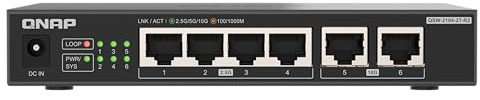 Qnap QsW-2104-2T-R2 - Switch - Unmanaged - 4