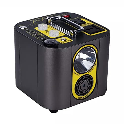 HTDRE Centrale électrique Portable 600 W, générateur Solaire 466 Wh avec Batteries, Stockage d'énergie, générateur d'alimentation pour Camping Car, Aventure en Plein air, Urgence