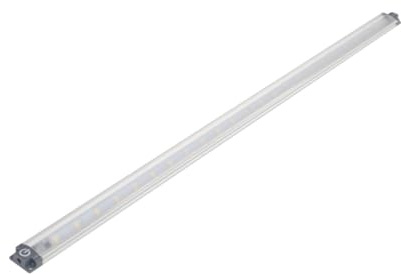 LED Unterbauleuchte Küchen Lampe Dimmbar warmweiß Lichtleiste 2 x 80 cm 12V 12,6W 3000K 1100 Lumen (Kabelverbinder) mit Point Touch Dimming Funktion zum Ein/Aus-Schalten sowie 3-Stufen Dimmung