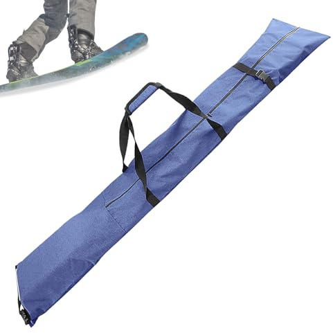 Waterproof Ski Carrying Bag - Portable Equipment Holder, Snow Boot Organizer | Expandable Design Fits Skis Size 13 Boots, Portable Travel Storage for Outdoor Use Slopes Trips Ski Resorts