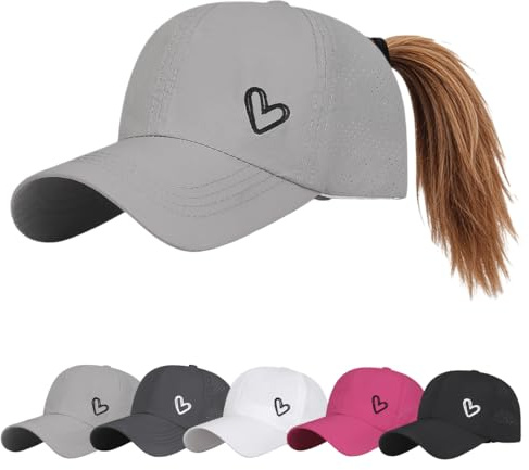 Cappello Baseball Uomo,Cappellino con Visiera Moda Outdoor,Cappello Estivo Donna Casual Cappellino Uomo Donna Leggero e Traspirante con Visiera Regolabile Berretto Estivo Casual Sportivo