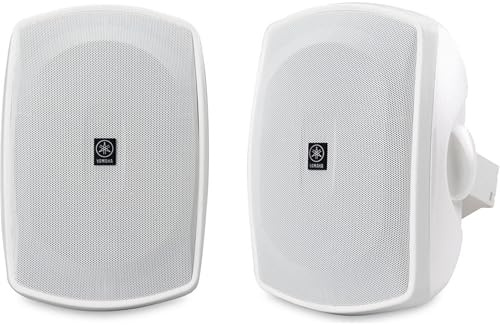 Yamaha NS-AW390WH Blanc Set d'enceintes - Sets d'enceintes (Universel, 2-Voies, 3000 Hz, 2-Voies, 55-40000 Hz, 6 Ohm)