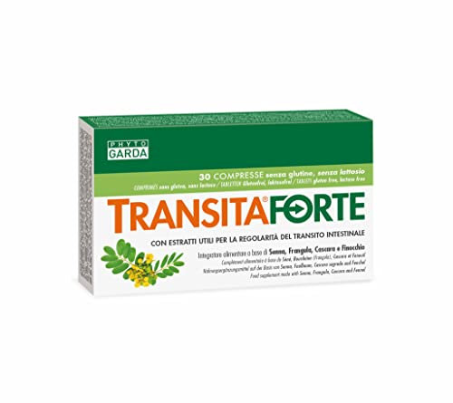 Phyto Garda Integratore Alimentare Transita Fort, Multicolore, compresse, 30 unita'