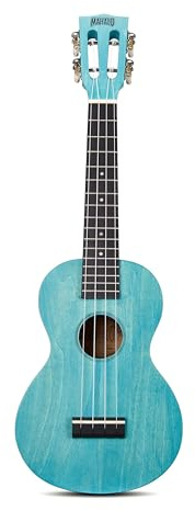 UKULELE MAHALO CONCERTO SERIE ISLAND AQUA BLUE + BORSA