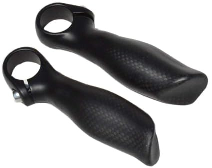Alfa Pasca Carbon Lenkerenden Mountainbike 22.2 mm Fahrrad Lenker Bar end | Bike ergonomisches Design 3K Matt