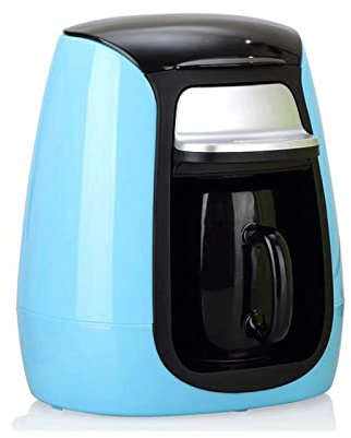 Cafetera Mini Tipo Goteo Cafetera Cafetera Tetera casera 220 V (Color: Azul) (Azul)