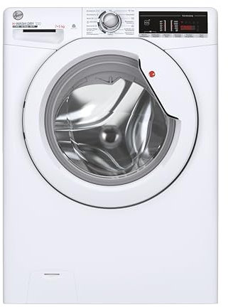 Hoover H-WASH&DRY 300 H3DO4755T2/1-84 Waschtrockner / 7 kg Waschen, 5 kg Trocknen/Gewichtserkennung/Wi-Fi und Bluetooth/Care-Programme