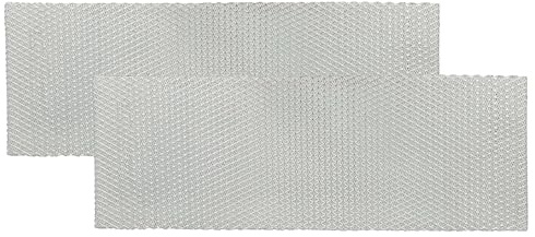 vhbw 2x Filter Metallfettfilter kompatibel mit Whirlpool AKR 680 857868001020, AKR 680 857868001021 Dunstabzugshaube - 45,2 x 16 x 0,35 cm, Metall