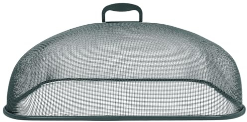 HOLIDYOYO Couverture Alimentaire Rectangulaire Cloche De Maille Finesse pour Cuisine des Aliments Idéale pour BBQ Et Salades Foncé