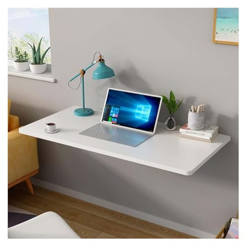 ZHZHXR Klapptisch Wandtisch 100 X 40 cm, Klappbar Küche Wandklapptisch Wandschreibtisch, Tisch für Studentenwohnheim Wohnzimmer Schlafzimmer Stabil(60x50cm)