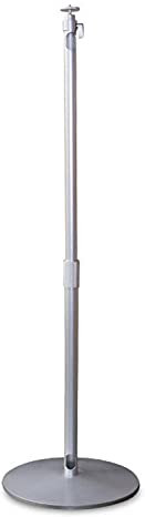 PUFAHAU Projector Stand Projector Bracket Projector Mount Stand Projector Floor Stand Holder 360° Adjustable Portable Stand Maximum Load 11Lb Height 23 To 47 Inch Silver Projector Universal Bracket