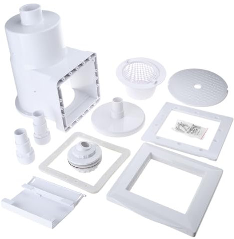 ZBIianxer Skimmer per piscina, design per la piscina superiore con design ad installazione rapida, con installazione rapida