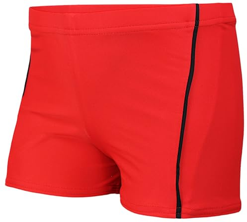 Aquarti Bañador Niño Natación – Bañador Niño con Rayas, Tejido Secado Rápido y Corte Ajustado