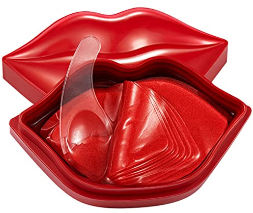 Homoyoyo Maschere per Labbra Idratanti Cerotti per Labbra Nutriente 20 Pezzi Maschera Antirughe Dopo Sole per Donna