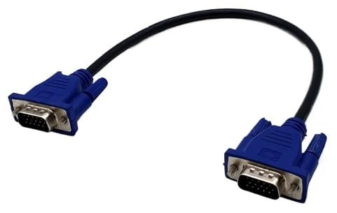 VCALDGFZ 1PC 15 aghi 3+5VGA cavo ad alta definizione 0,3 metri 0,5 metri monitor computer proiettore cavo video (30 cm)