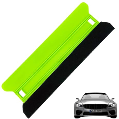 Whispern Cloud 21cm Felt Edge Squeegee Vinyl Applicator Tool | Scratch-Resistant Felt Edge, Bubble-Free Smoothing Tool for Vinyl Wrap, Wallpaper, Window Tint & Household Cleaning