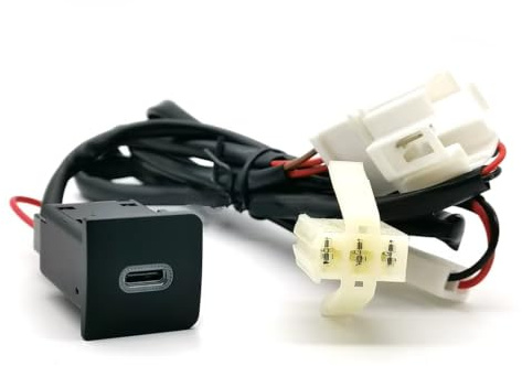 Faro Modulo Driver Console Presa USB Compatibile Con Per Golf 6 Per Jetta 5 MK5 Auto Caricatore Ricarica Adattatore Di Alimentazione Per Tipo C PD Di Ricarica