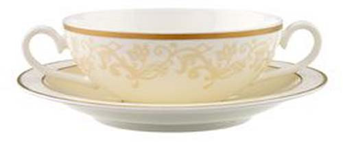 Villeroy & Boch Ivoire Tazza da Brodo Conper, 2 Pezzi, Porcellana Bone China, Multicolore, 1x1x1 cm