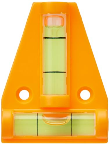 Silverline 250450 Mini-Wasserwaage mit Horizontal- und Vertikallibelle 60 x 45 mm