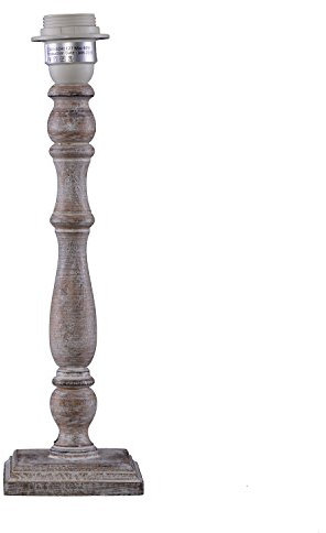 Dirk Davids Leuchten GmbH Tischleuchte Holz Natur Antik Weiß Gewischt Cambridge 1745559