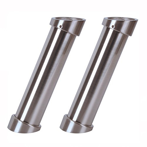 Nordlinger Pro 780033 2 Supports de Snack Rond Lux Finition Inox, Acier, Normal