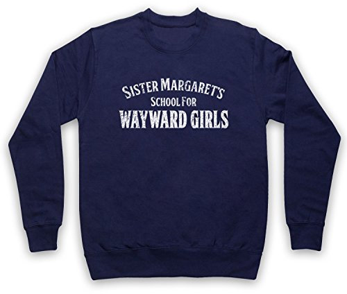 My Icon Art & Clothing Dead Sister Margaret's School for Wayward Girls Pool Superhero Film Erwachsenen Sweatshirt, Ultramarinblau, XL