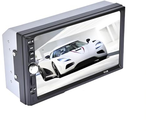 LUOAN AUTO PARTS Reproductor de Radio para automóvil con Pantalla táctil LCD de 7 '' Pulgadas 7012B Bluetooth Autoradio 2 DIN Audio para automóvil estéreo Reproductor de Cassette de Radio Mirror Link