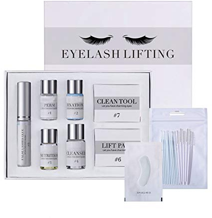 Kybbe Kit rehaussement de cils professionnel, Lash lift Extension cils pour système de salon Kit de permanente de cils longue durée, Traitement de cils pour curling et Rehaussement de cils