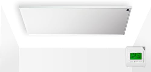 Könighaus Infrarotheizung - 450 Watt - zur Deckenmontage - Komplettset mit Funkthermostat ✓ Infrarot Deckenheizung ✓ effiziente Elektroheizung ✓ TÜV + 5 Jahre Herstellergarantie ✓ Überhitzungsschutz