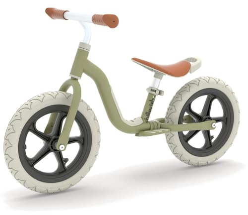 Chillafish Kids Balance Bike | Lightweight Push Bike with Adjustable Seat & Handlebar | Pedal-Free Toddler Ride with Puncture-Proof 12-Inch Tyres & Carry Handle | Age 2 to 5 Years