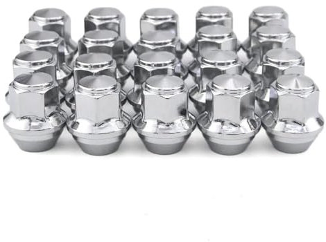 Radschrauben Kompatibel Mit Ford Für Focus Für Escape Für Fusion 32 Mm 12 X 1,5 Mm Radmuttern Sechskant 19 Mm, M12 X 1,5 Radmuttern