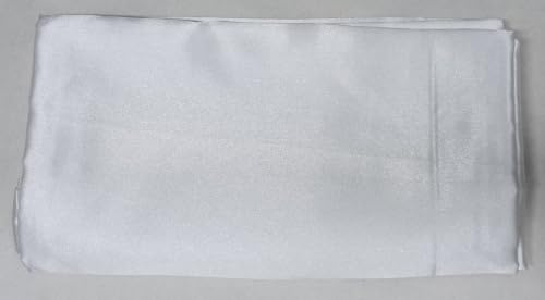 PuntoCasaStore Tovaglia di raso 140 cm x 3 mt decorazione per banchetto elegante rettangolare festivita' interno esterno tavolo giardino