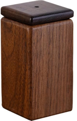 Baokuan Zahnstocherspender Aus Holz, Zahnstocherbehälterhalter, Quadratische Zahnstocherbox, Dekoration Für Zuhause, Küche, Restaurant, Hotel