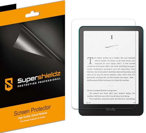 Supershieldz (3 Pack) Anti-Glare (Matte) Screen Protector for all-New Kindle Paperwhite & Kindle Paperwhite Signature Edition 7-inch (12th Generation - 2024 release)