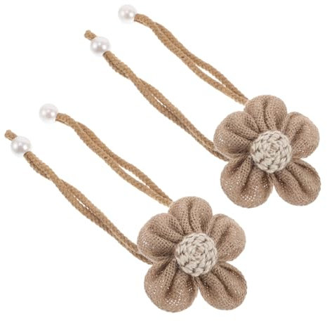 PRETYZOOM Vorhang-Raffhalter Seil Blumen-Raffhalter Drape- Für Vorhänge Wanddekoration