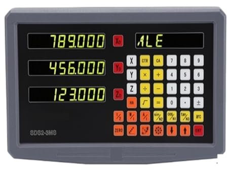 Encodeur à échelle linéaire de précision Affichage numérique à 3 axes DRO for échelles d'encodeur de grille, règle de verre linéaire, fraiseuse CNC, outils Pour machine de découpe et fraisage à fil CN