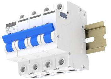 Interruptor automático de aire pequeño, Disyuntor de aire for cortocircuito, sobrecarga y protección doméstica, 1P2P3P4P, 6A-125A(2p,100A)