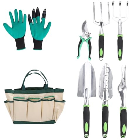 Outils de Jardinage, Ensemble d'outils de Jardinage antirouille - Outils d'intérieur et d'extérieur Haut Gamme for Les jardiniers, Hommes Femmes