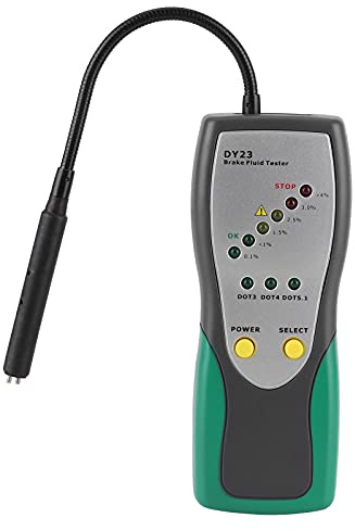 Digital bromsvätsketestare för bil med 30 mm svanhalssond dubbelt larmsystem