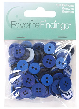 Blumenthal Lansing Blue Round Buttons Small